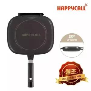 해피콜 올 뉴 컴포트 IH 인덕션 생선 양면팬(차콜그레이)