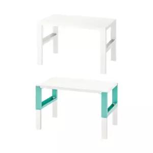 이케아 이케아 PAHL 폴 높이조절책상 96x58cm 어린이책상 유아테이블 데스크 공부방 키즈가구