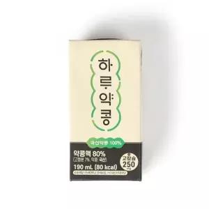 하루약콩 두유 72팩