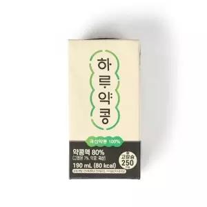 하루약콩 두유 72팩