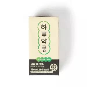 갤러리아 하루약콩 두유 72팩