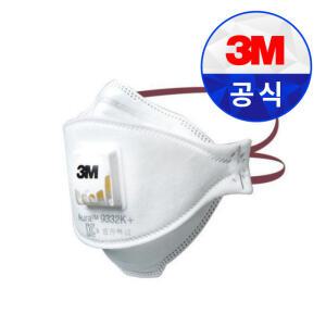 3M 방진 특급 마스크 9332K 석면 HEPA 고효율 필터 (10매입)