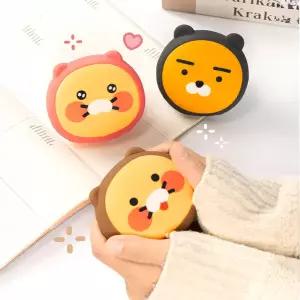 카카오프렌즈 포근 양면발열 손난로 보조배터리 5000mAh 얼굴형 미니 손난로