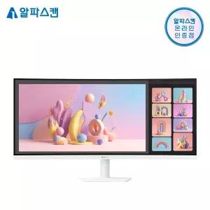 알파스캔 3824QW 38인치 울트라와이드 WQHD+ IPS C타입 PD 15W 화이트 높낮이 무결점 HDR 모니터