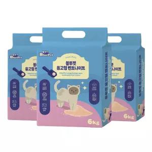 블루펫 응고형 벤토나이트 고양이모래 대용량 18kg