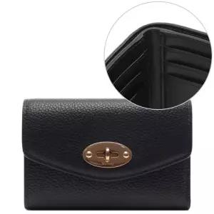 [멀버리]25FW 여성 로고 폴디드 반지갑 (RL6665 205 A100 25F)