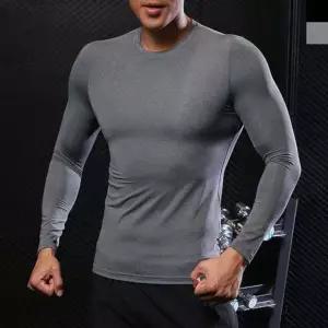 스타일하우스요가복 필라테스 남자 스포츠웨어 긴팔 상의 단품