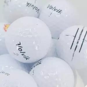 [하프클럽/셀러허브_아웃도어]로스트볼 볼빅 화이트 3피스 100알