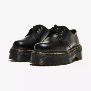 닥터마틴 1461 쿼드 - BLACK POLISHED SMOOTH