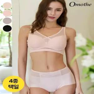 오모떼 노와이어 에센스 클래식 보정 냉감 브라팬티 4종 택일