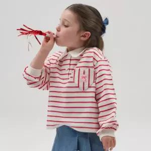 [래핑차일드](마산점)26FW 아동 핑크 하트 폴로티 (86A19-330-70)