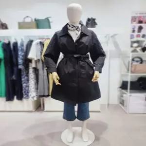 [올리비아로렌]올리비아로렌 OVLR 카라 벨티드 싱글 트렌치코트 voceb5f8211