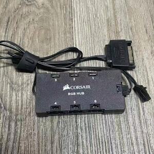 Corsair Commander Pro 컴퓨터 케이스 교체용  PC 팬 컨트롤러 수리 부품 RGB 허브