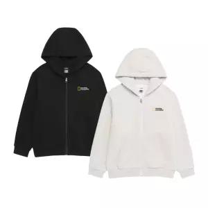 2026 FW 내셔널지오그래픽키즈 KIDS 에센셜 후드 집업 K263UJP030