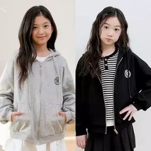 [shopDekelly]헤일리 후드 집업 점퍼 여아 주니어 의류 초등학생 옷