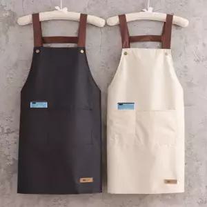 카페 바리스타 공방 방수 앞치마 LM-0363미술용앞치마 작업앞치마 다용도앞