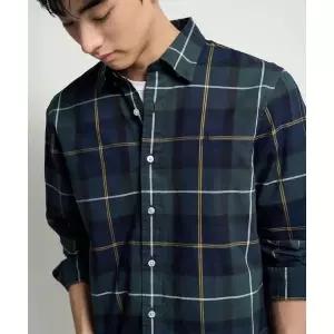 빈폴 BEANPOLE MEN 헤릿체크 셔츠 그린 BC6164E06M 441615