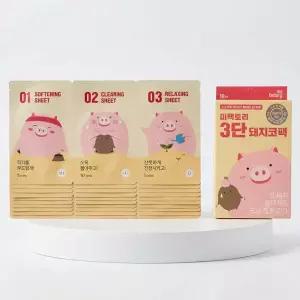 미팩토리 3단 돼지코팩 10매입