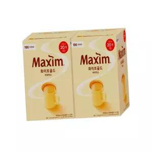 맥심 화이트골드 커피믹스 190TX2개