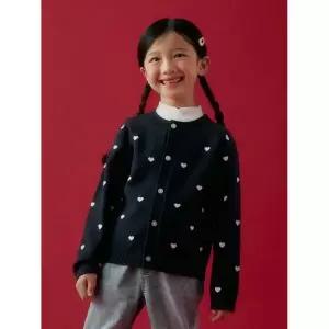 TOPTEN KIDS 여아 소프트 터치 가디건_MKG4EC2403