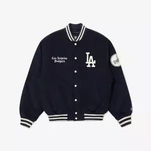 뉴에라 LA 다저스 코듀로이 스타디움 재킷 네이비 15358007 LE1222449930