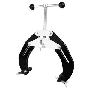 스틸 파이프 클램프 5.1-15.2cm 2-6인치 정렬 도구 블랙