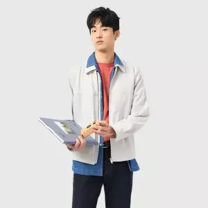 [빈폴] 젠틀테크 카라 디터쳐블 아우터 아이보리 (BC5339C170)