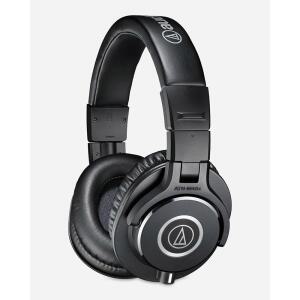 AUDIO-TECHNICA ATH-M40X 프로페셔널 스튜디오 모니터 헤드폰 블랙 최첨단 엔지니어링 적용 90도 회전 가능한 이어컵 프로급 이어패드/헤드밴드 분리형 케이블 포함