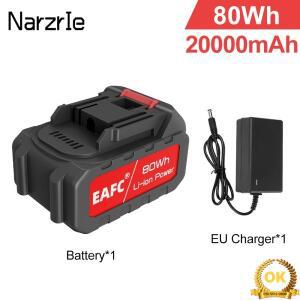 고압 자동차 물총 기계 송풍기 전동 공구에 대 한 10000mAh/20000mAh 충전식 배터리 18V-21V 리튬 이온