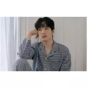 [비너스]솔브 포근하고 부드러운 촉감 선염 30수 겉 얇은기모 체크 남성 잠옷셋트_SPA2636M