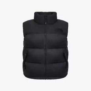 NV3NS70B 남성 눕시 온볼 패딩 베스트 REAL BLACK