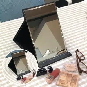 ( )화장대 휴대용 인테리어 스탠드 여행용 접이식 사각 탁상거울