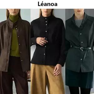 레아노아 26FW 아르떼 FAUX 스웨이드 텍스처 자켓 2종 DM263F0204JK