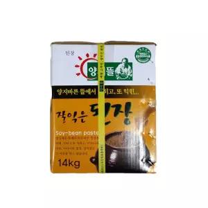 양지뜰 잘익은 된장 14kg