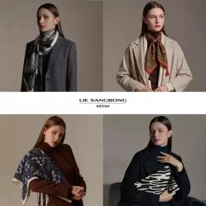 이상봉에디션 26FW 넥카프 3종+니트 클러치백