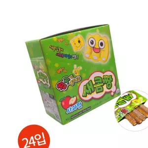 친구가 좋아하는 새콤짱 사과맛 35g 24개 간식
