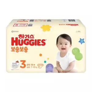 하기스 보송보송 밴드 3단계 중형 공용 56매 2팩