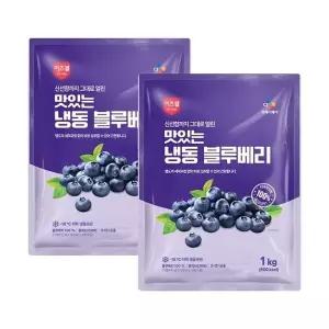 CJ프레시웨이 이츠웰 냉동블루베리1Kg x 2개