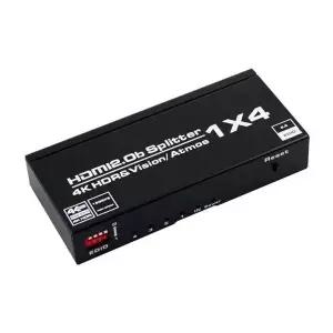 4K 1X4 HDMI 2.0B 분배기 4대 동일 영상 출력 노트북 TV PS4 프로젝터