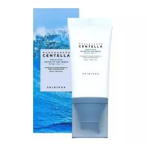 스킨천사 마다가스카르 센텔라 히알루 시카 워터핏 선 세럼 50ml 순한 물광선크림