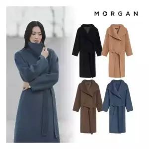 모르간 25FW 울 캐시미어 핸드메이드코트 134731