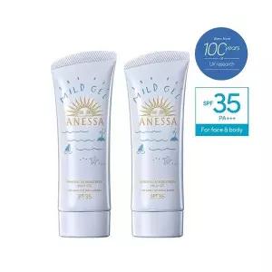 아넷사 공식 NEW 미네랄 UV 선스크린 마일드 젤 90g 2개 1032330