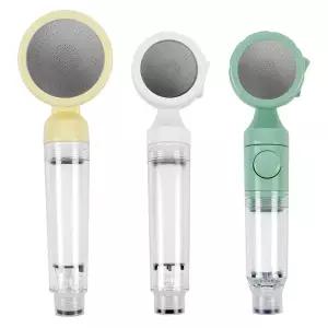 샤워기 필터 불순물 온오프 녹물 정수 필터 샤워기 수도 제거 교체 휴대용 캠핑용 이동식 여행용 필터형