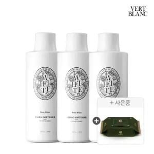 [2+1+증정품]베르블랑 아기 섬유유연제 본품/리필 1L 3개+고평량 물티슈 증정