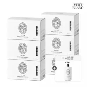 [3+3+본품 증정]베르블랑 아기 건조기시트 30매 6개+주방젖병세제 본품 680ml 증정