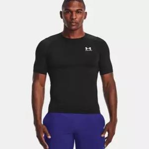 언더아머 남성 HeatGear 아머 반팔 티셔츠 (1361518-001CT)