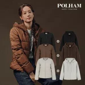 폴햄 26FW 여성 점퍼폴라플리스 재킷 2종 SET
