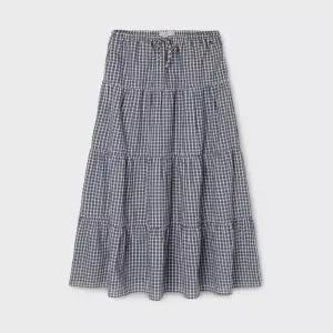 후아유 Check Long Tiered Skirt WHWHG2441F 1000804204964