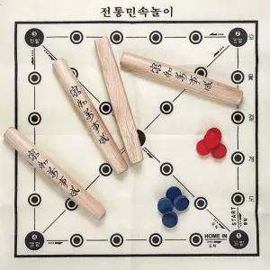 원목 (프리미어)-단품 박달나무 선물 민속 세트 명절 전통 윷놀이 윷세트