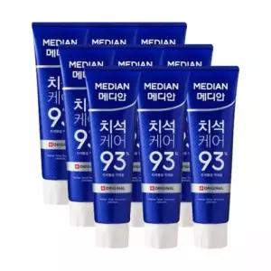 메디안 치석케어 오리지널 치약 120g 9개